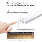 Danoz Lights - LED Cabinet Light USB Type - C Rechargeable Motion Sensor Led Lamp for Kitchen Wardrobe Cabinet Lighting 20cm/30cm/40cm/50cm/60cm - danozdirect