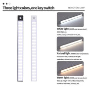 Danoz Lights - LED Cabinet Light USB Type - C Rechargeable Motion Sensor Led Lamp for Kitchen Wardrobe Cabinet Lighting 20cm/30cm/40cm/50cm/60cm - danozdirect