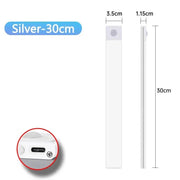 Danoz Lights - LED Cabinet Light USB Type - C Rechargeable Motion Sensor Led Lamp for Kitchen Wardrobe Cabinet Lighting 20cm/30cm/40cm/50cm/60cm - danozdirect