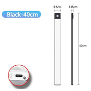 Danoz Lights - LED Cabinet Light USB Type - C Rechargeable Motion Sensor Led Lamp for Kitchen Wardrobe Cabinet Lighting 20cm/30cm/40cm/50cm/60cm - danozdirect