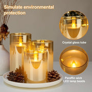 Danoz Lights - LED lights electronic candles LED candle decorations acrylic candles complete set of remote control timers Christmas and wedding - danozdirect