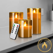 Danoz Lights - LED lights electronic candles LED candle decorations acrylic candles complete set of remote control timers Christmas and wedding - danozdirect