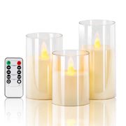 Danoz Lights - LED lights electronic candles LED candle decorations acrylic candles complete set of remote control timers Christmas and wedding - danozdirect