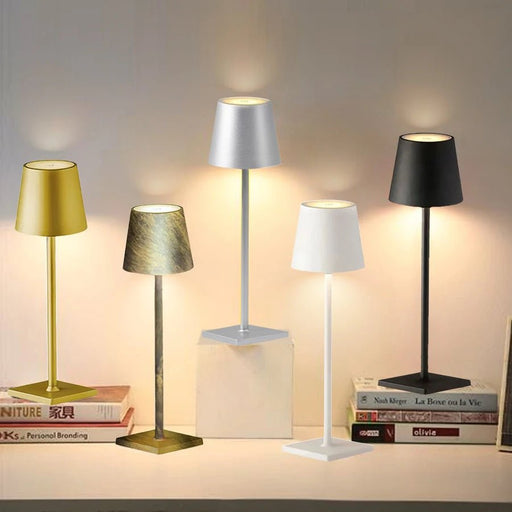 Danoz Lights - LED Touch Sensor Table Lamp 3 Color Desktop Night Light Bedside Creative Ambient Light Bar Outdoor Decoration Room Outdoor Decor - danozdirect