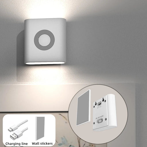 Danoz Lights - Motion Sensor Light LED Type C Rechargeable Wireless Night Light For Bedroom Staircase Hallway Indoor Lighting Closet Light - Buy 1 Get 1 Free! - danozdirect