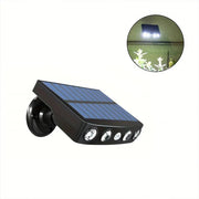 Danoz Lights - Powerful 4 LED Solar Security Lights Outdoor Decor Sensor Motion 3 Modes Street Waterproof Lamp Wall Night Work Light for Garden - danozdirect
