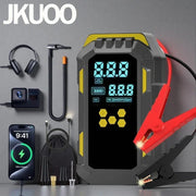 Danoz Mighty Jump/Pump Pro Advanced - 12V Durable 2 - in - 1 Car Jump Starter & Tire Air Compressor - 150PSI, - 40°C - 80°C Low - Temp Operation, USB Port for Phones, LED Emergency Lights - danozdirect