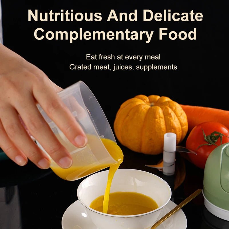 Danoz Mini USB Electric Garlic Chopper is a versatile and durable tool designed to simplify your food prep - Buy 1 Get 1 Free - danozdirect