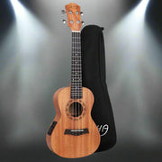 Danoz Music - Alpha 26" Ukulele Equaliser Natural Mahogany Tenor Beginner Gift w/ Bag - Incl. Delivery - danozdirect
