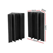 Danoz Music - Alpha Acoustic Foam 40pcs Corner Bass Trap Sound Absorption Proofing Treatment - Incl. Delivery - danozdirect