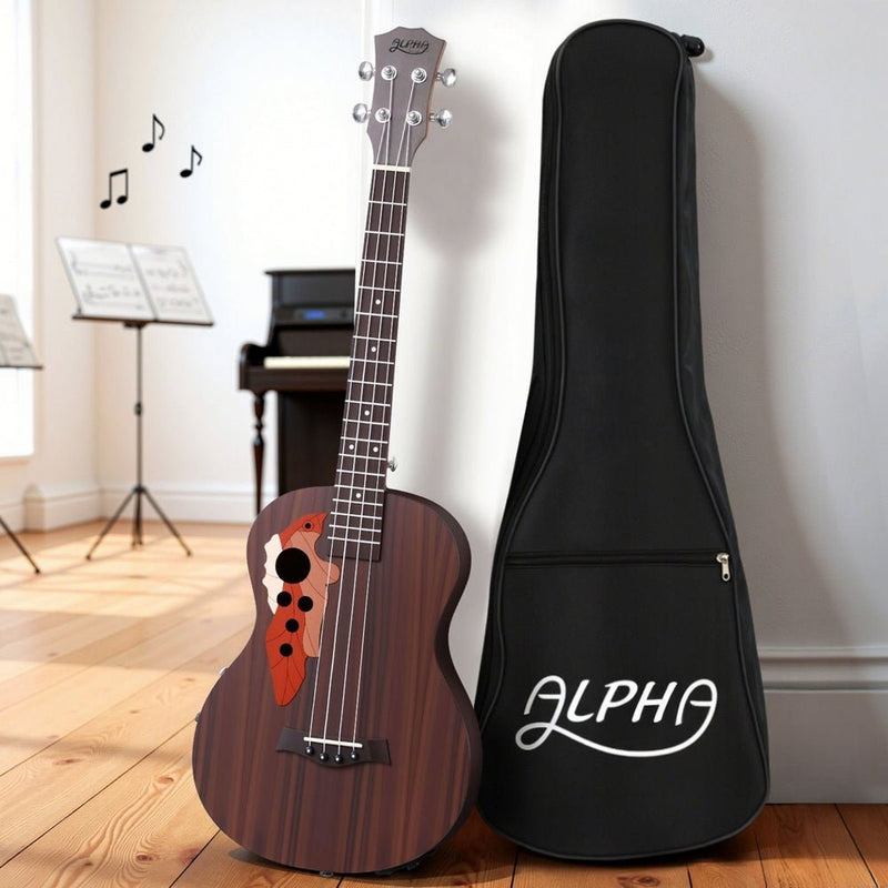 Danoz Music - Alpha Ukulele 30 Inch with EQ 18 Frets - danozdirect
