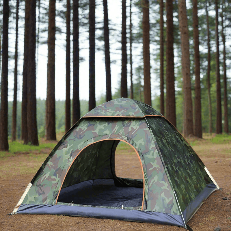 Danoz Outdoors - 1 - 2 people a single door grass green color tent , 200*140*110cm - Incl. Delivery - danozdirect