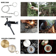 Danoz Outdoors - 16in1 SOS Kit Outdoor Emergency Equipment Box For Camping Survival Gear - danozdirect