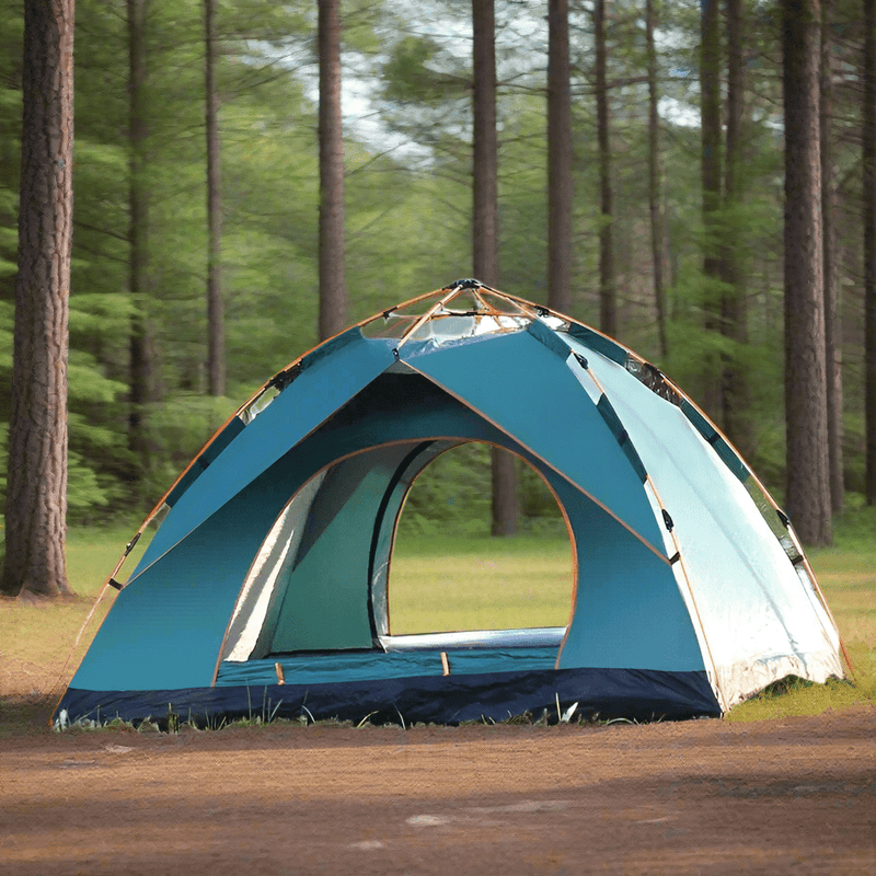 Danoz Outdoors - 2 - 4 people Double door dark green 200*150*110cm - Incl. Delivery - danozdirect