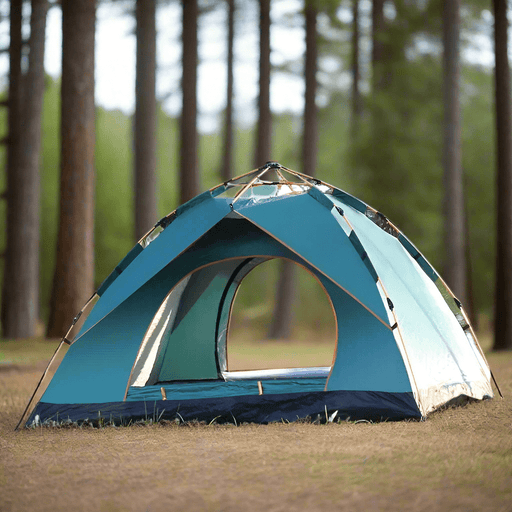 Danoz Outdoors - 2 - 4 people Double door green color 200 * 150 * 110cm - Incl. Delivery - danozdirect