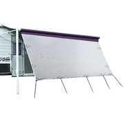 Danoz Outdoors - 4.9m Caravan Privacy Screen Side Sunscreen Sun Shade for 17' Roll Out Awning - danozdirect