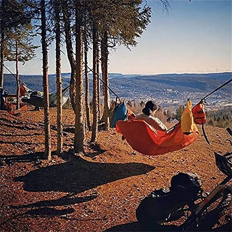 Danoz Outdoors - Anti - tear Anti - mosquito Solid Straps Camping Hammock with Bed Net Outdoor Camping Portable Multi - person Hammock - danozdirect
