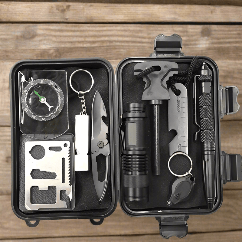 Danoz Outdoors - Camping Tool Emergency Survival Equipment Set Outdoor Sport Tactical Hiking Kit - danozdirect