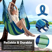 Danoz Outdoors - Canvas Hammock Chair. Whether you're lounging in the garden, patio, or at the campsite - danozdirect