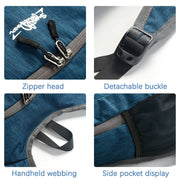 Danoz Outdoors - Grey Ultra Lightweight Packable Backpack - Foldable Daypack for Hiking & Travel - danozdirect