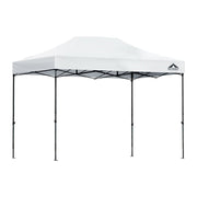 Danoz Outdoors - Instahut Gazebo Pop Up 3x4.5m w/Base Podx4 Marquee Folding Outdoor Wedding Camping Tent Shade Canopy White - danozdirect