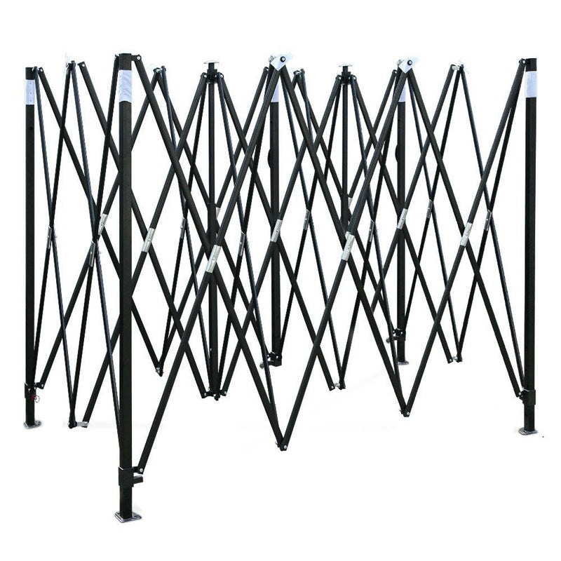 Danoz Outdoors - Instahut Gazebo Pop Up Marquee 3x4.5 Folding Tent 500D Oxford Fabric White - danozdirect
