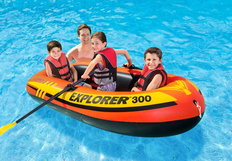 Danoz Outdoors - Intex Explorer 300 - Inflatable Boat 58332 - Super Deal! - danozdirect