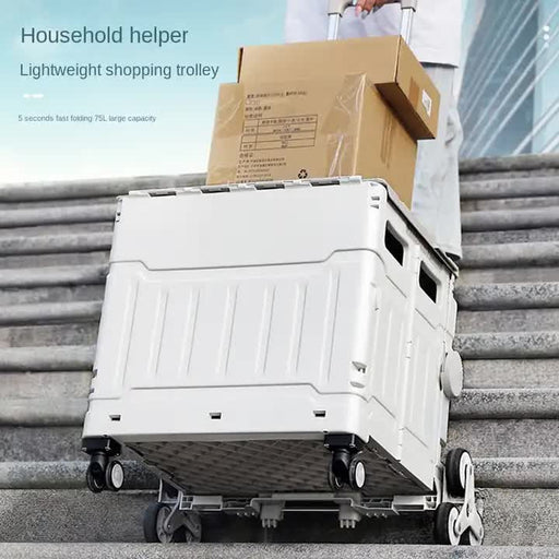 Danoz Outdoors - Nordic Grey Climbing Wheel Folding Cart - Compact and Durable for Outdoor Camping and Picnics - danozdirect