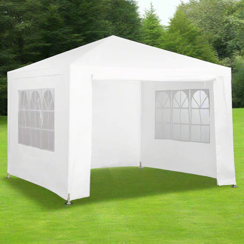 Danoz Outdoors - Wallaroo 3x3m Outdoor Party Wedding Event Gazebo Tent - White - danozdirect