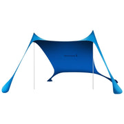Danoz Outdoors - Wallaroo Beach Tent Canopy Sunshade 2m X 2m - Blue - Incl. Delivery - danozdirect