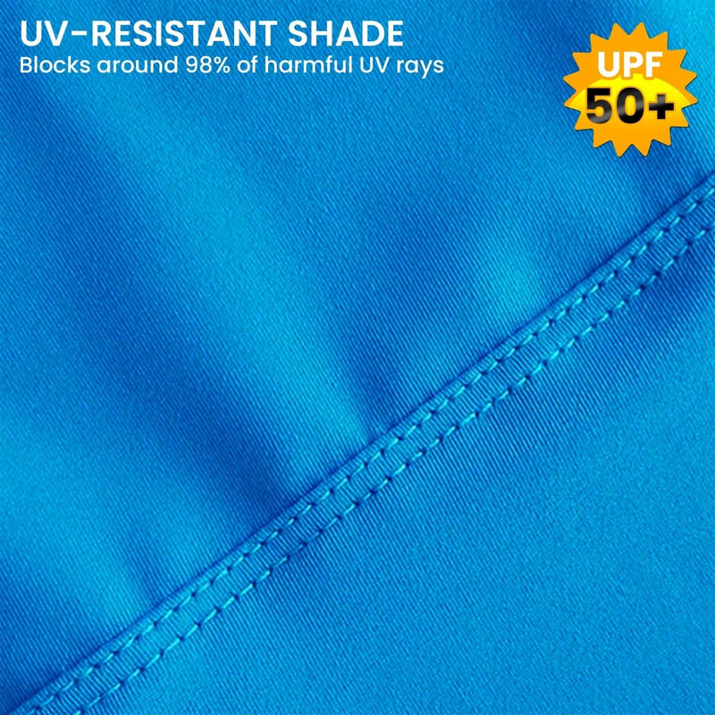 Danoz Outdoors - Wallaroo Beach Tent Canopy Sunshade 2m X 2m - Blue - Incl. Delivery - danozdirect
