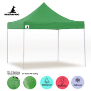 Danoz Outdoors - Wallaroo Gazebo Tent Marquee 3x3 Popup Outdoor - Green - danozdirect