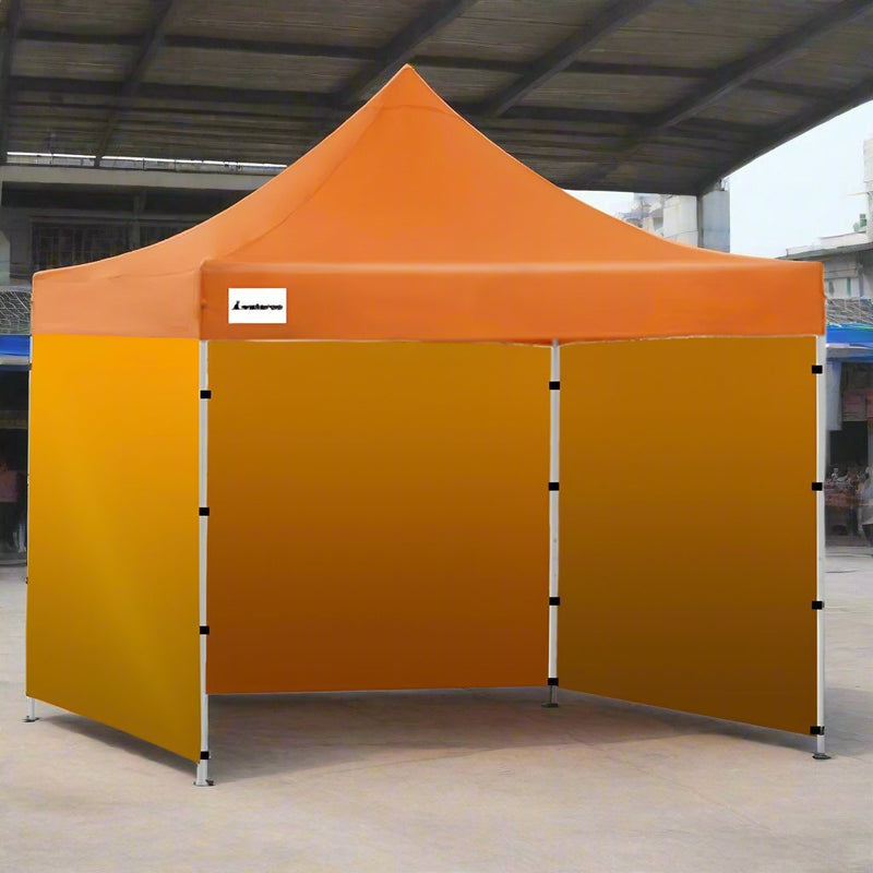 Danoz Outdoors - Wallaroo Gazebo Tent Marquee 3x3 PopUp Outdoor - Orange - danozdirect