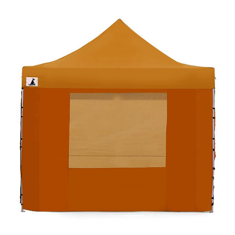 Danoz Outdoors - Wallaroo Gazebo Tent Marquee 3x3 PopUp Outdoor - Orange - danozdirect