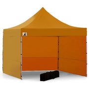 Danoz Outdoors - Wallaroo Gazebo Tent Marquee 3x3 PopUp Outdoor - Orange - danozdirect