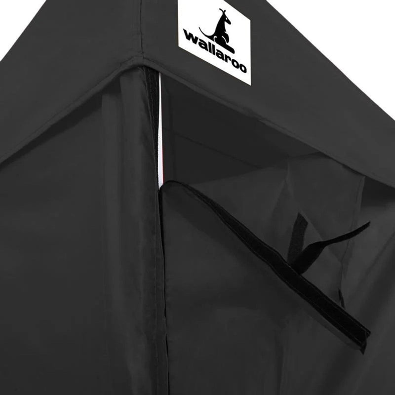 Danoz Outdoors - Wallaroo Gazebo Tent Marquee 3x4.5m PopUp Outdoor Black - danozdirect