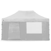 Danoz Outdoors - Wallaroo Gazebo Tent Marquee 3x4.5m PopUp Outdoor White - danozdirect
