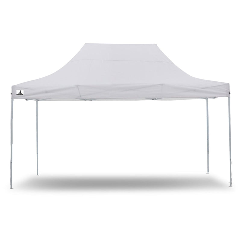 Danoz Outdoors - Wallaroo Gazebo Tent Marquee 3x4.5m PopUp Outdoor White - danozdirect
