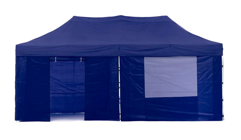 Danoz Outdoors - Wallaroo Gazebo Tent Marquee 3x6m PopUp Outdoor Wallaroo Blue - danozdirect