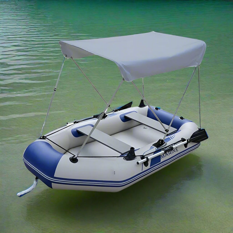 Danoz Outdoors - White Boat Foldable Anti - UV Tent Sunshade Awning Bimini Top Canopy Cover - Incl. Delivery - danozdirect