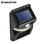 Danoz Pests - LED Solar Mosquito Killing Lamp UV Electric Shock Mosquito Killer Human Intelligent Induction Outdoor Waterproof Wall Lights - Buy 1 Get 1 Free! - danozdirect