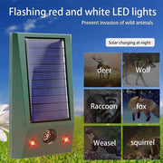 Danoz PestSmart - Keep unwanted critters at bay with this clever solar - powered and USB Chargeable, Repeller! Combining ultrasonic technology with flashing red LEDs - Buy 1 Get 1 Free! - danozdirect