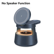 Danoz Phones - 5 in 1 Wireless Charger & Bluetooth Speaker & Night Light For Magsafe iPhone 17 16 15 14 13 12 Pro Max iWatch 11~2 AirPods Pro3 - danozdirect