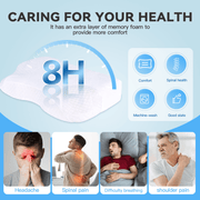 Danoz Pillows - CPAP Contour Sleep Therapy Memory Foam Pillow - danozdirect