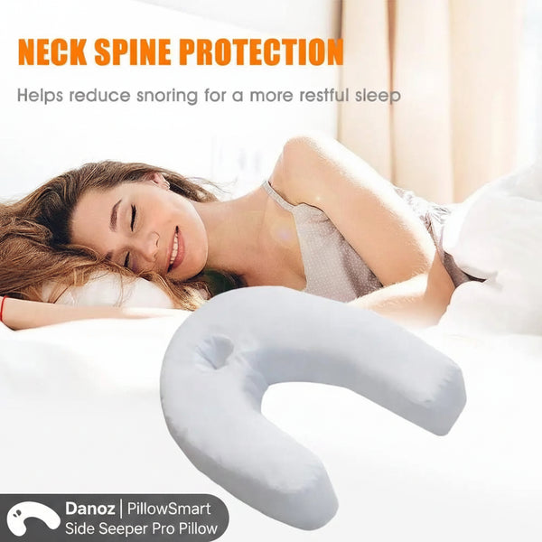 Danoz Pillows - Side Sleeper Pro, U - shaped Neck Spine Protection Side Sleeper Pillow Sleep Pillows Hold Waist Body Care Massage Health Improvement Suppor B8K5 - danozdirect