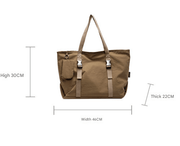 Danoz FashionSmart Large Utility Tote Bag - Trendy Work & Travel Shoulder Bag for Women - danozdirect