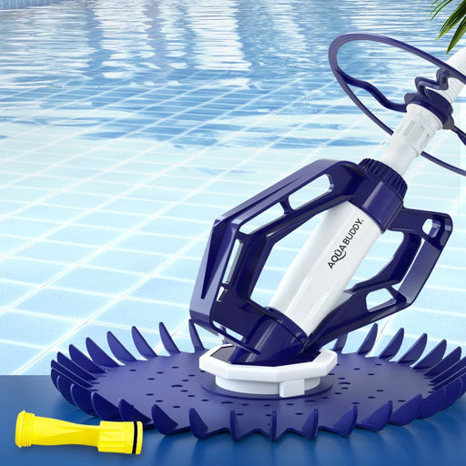 Danoz Pools 🏊 Aquabuddy Pool Cleaner Automatic 10m Vacuum Suction Swimming Pool Hose - Incl. Delivery - danozdirect