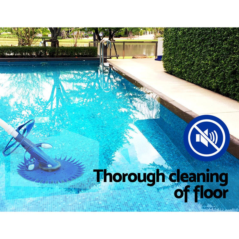 Danoz Pools 🏊 Aquabuddy Pool Cleaner Automatic Vacuum Floor Climb Swimming Wall Pool 10M Hose - Incl. Delivery - danozdirect