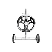 Danoz Pools 🏊 Aquabuddy Pool Cover 500 Micron 10x4m Blue Swimming Pool Solar Blanket 5.5m Roller - danozdirect