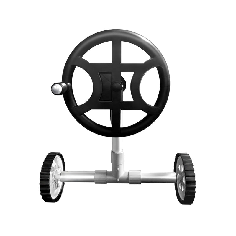 Danoz Pools 🏊 Aquabuddy Pool Cover Roller 4m Adjustable Swimming Pool Solar Blanket Reel - danozdirect